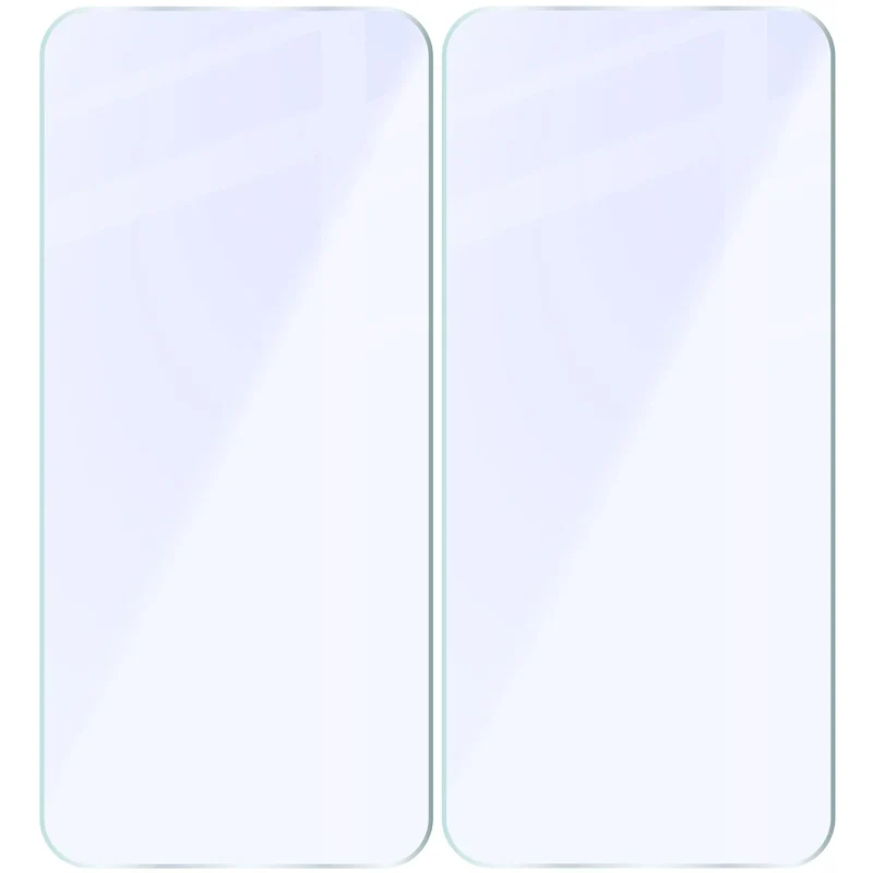 Flexibles Hybridglas für Oppo Reno 15, Bizon Hybrid Mule Duo, 2 Stück