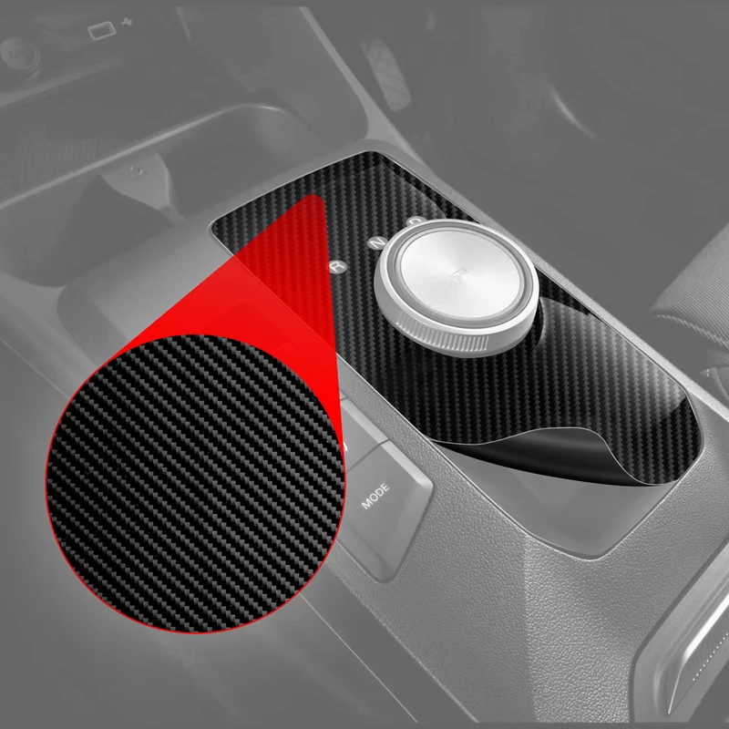 4in1 Schutzfolien Grizz Protector für Mittelkonsole & Armaturenbrett - Volkswagen Passat B9 15" (2024-2026) Carbon Optik Glanz