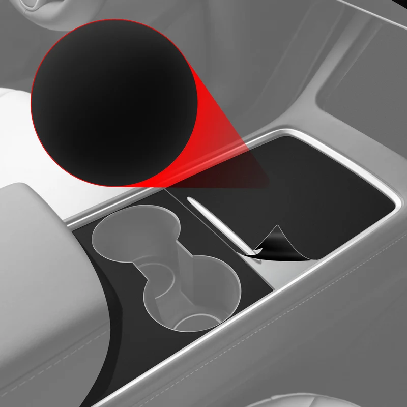 4in1 Schutzfolien Grizz Protector für Mittelkonsole & Armaturenbrett - Audi RS6 C8 (2018-2025) Schwarz Matt Antifingerprint