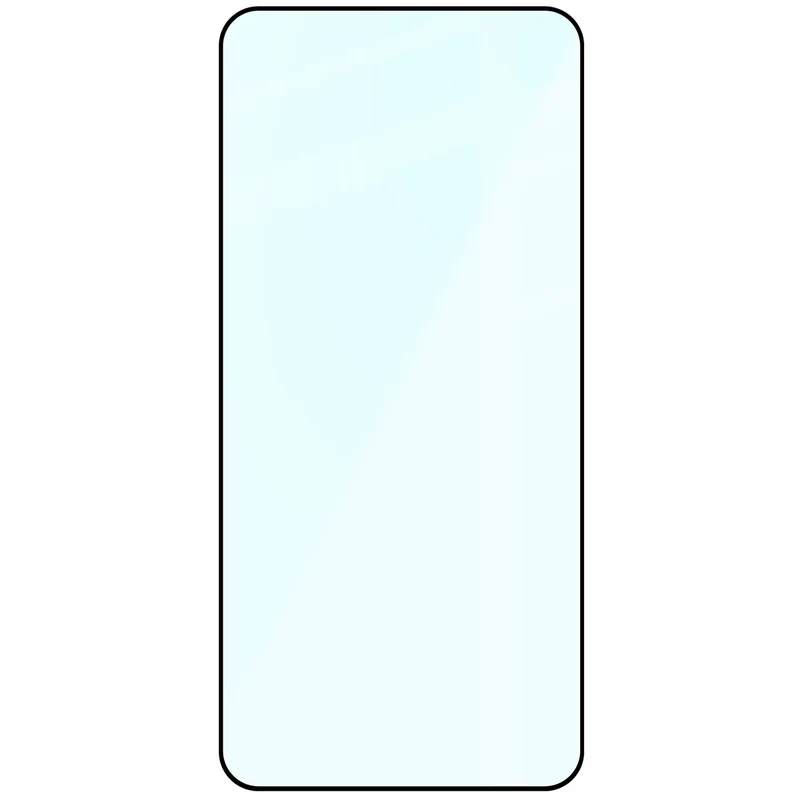 Gehärtetes Glas für Galaxy A57 5G, Bizon Glass Edge, Schwarzer Rahmen