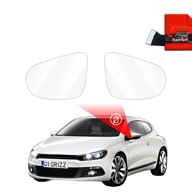 Regenschutzfolie Grizz Protector für Außenspiegel - Volkswagen Scirocco (2008-2014)