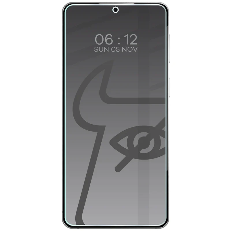 Gehärtetes Glas mit Privatschutzfilter für Galaxy S26 Ultra, Bizon Glass Clear Shadow, getönt