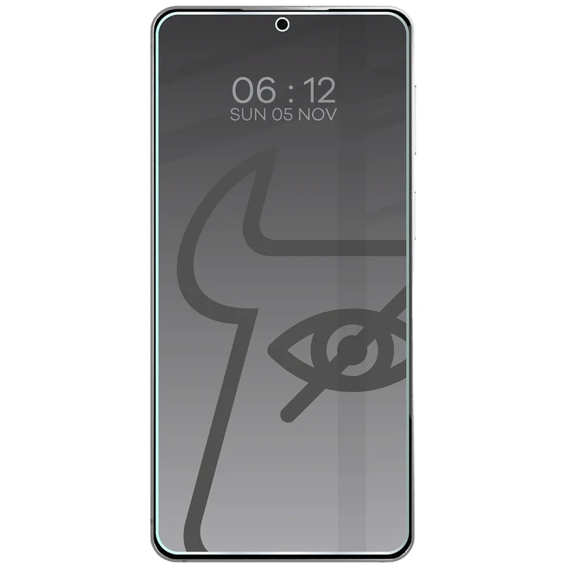 Gehärtetes Glas mit Privatschutzfilter für Galaxy S26, Bizon Glass Clear Shadow, getönt