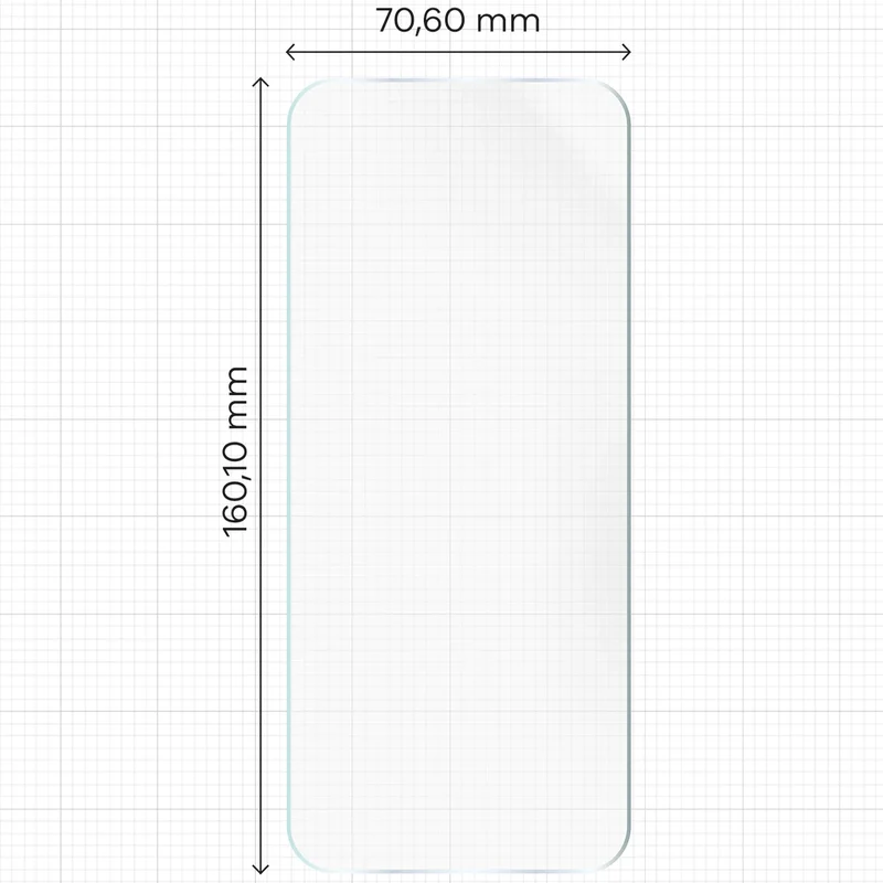 Hydrogel Folie für den Bildschirm für Galaxy A07 4G / 5G, Bizon Film Hydrogel Front, 1 Stück