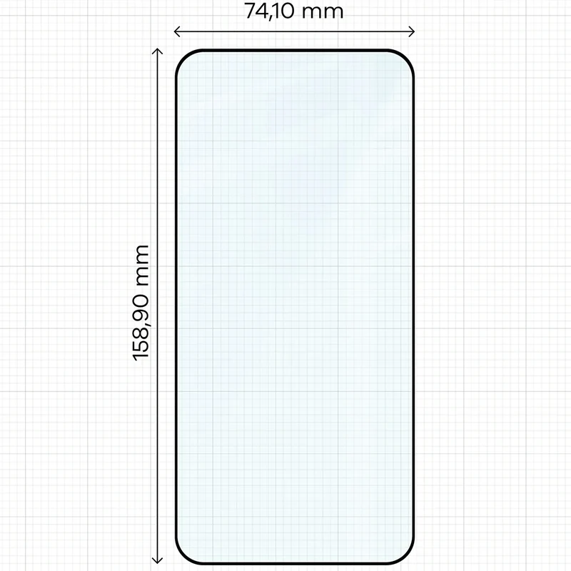 Gehärtetes Glas - 2 Stück + Kameraschutz für Xiaomi 15T Pro, Bizon Glass Edge Pack, Schwarz