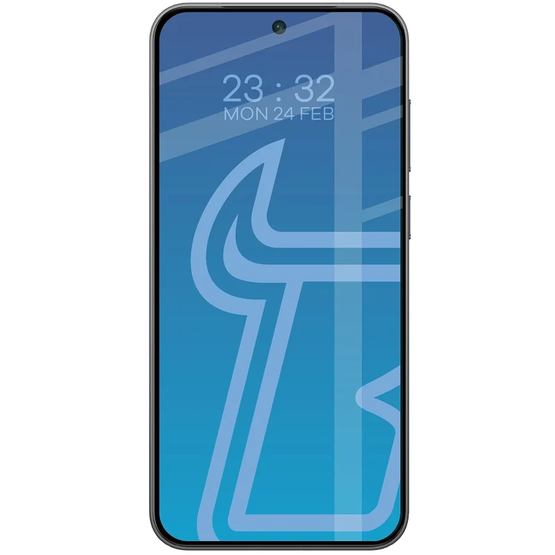 Gehärtetes Glas - 2 Stück + Kameraschutz für Vivo X300, Bizon Glass Edge Pack, Schwarz