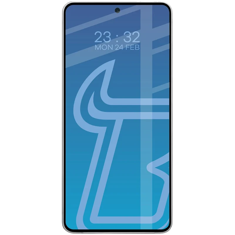 Gehärtetes Glas für Galaxy S26 Ultra, Bizon Glass Edge, Schwarzer Rahmen