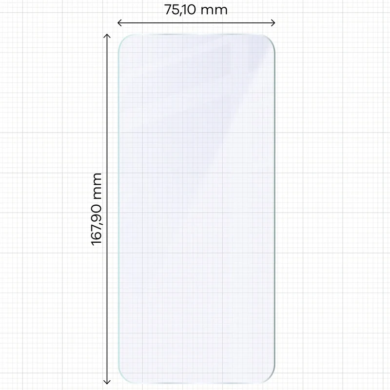 Flexibles Hybridglas für Xiaomi POCO C85 4G, Bizon Hybrid Mule Duo, 2 Stück