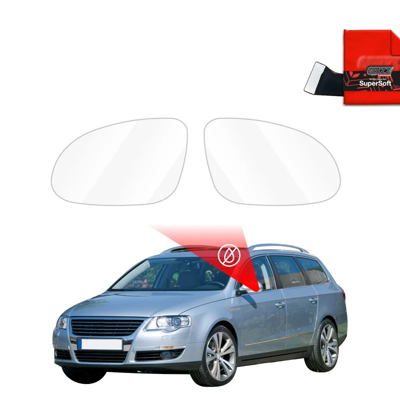 Regenschutzfolie Grizz Protector für Außenspiegel - Volkswagen Passat B6 Variant (2005-2010)