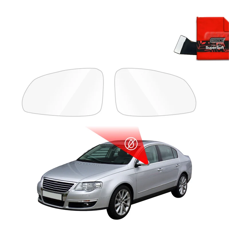 Regenschutzfolie Grizz Protector für Außenspiegel - Volkswagen Passat B6 Sedan (2005-2010)