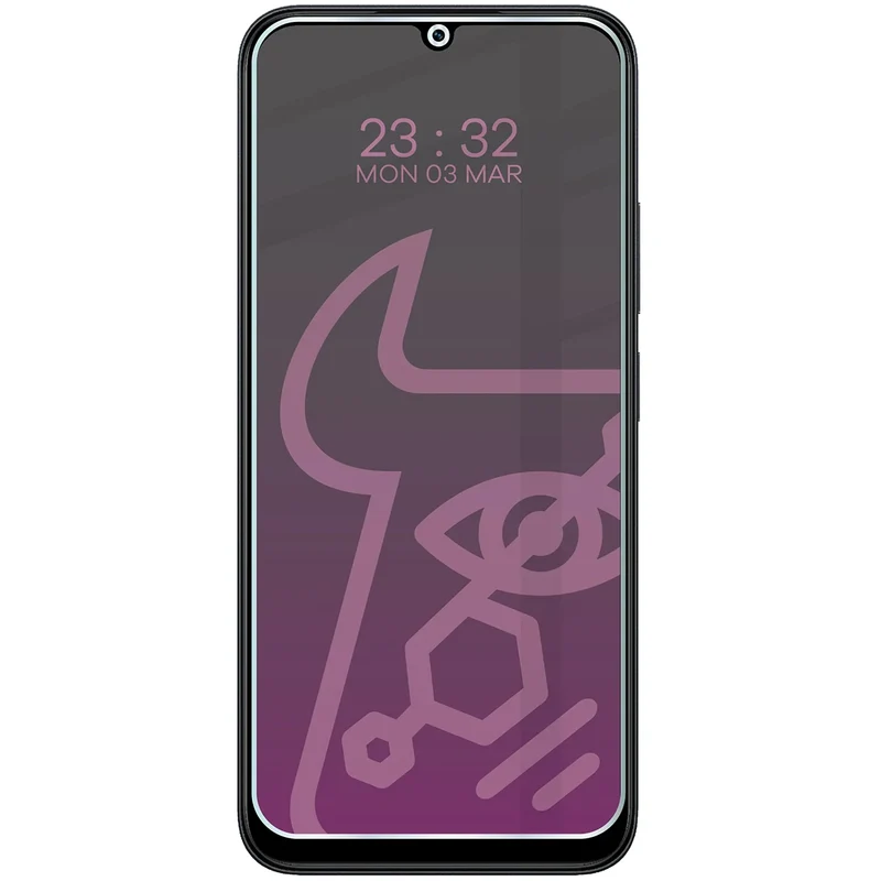 Hybridglas mit Privatschutzfilter für Xiaomi Redmi 15C 4G, Bizon Hybrid Shadow, Matt