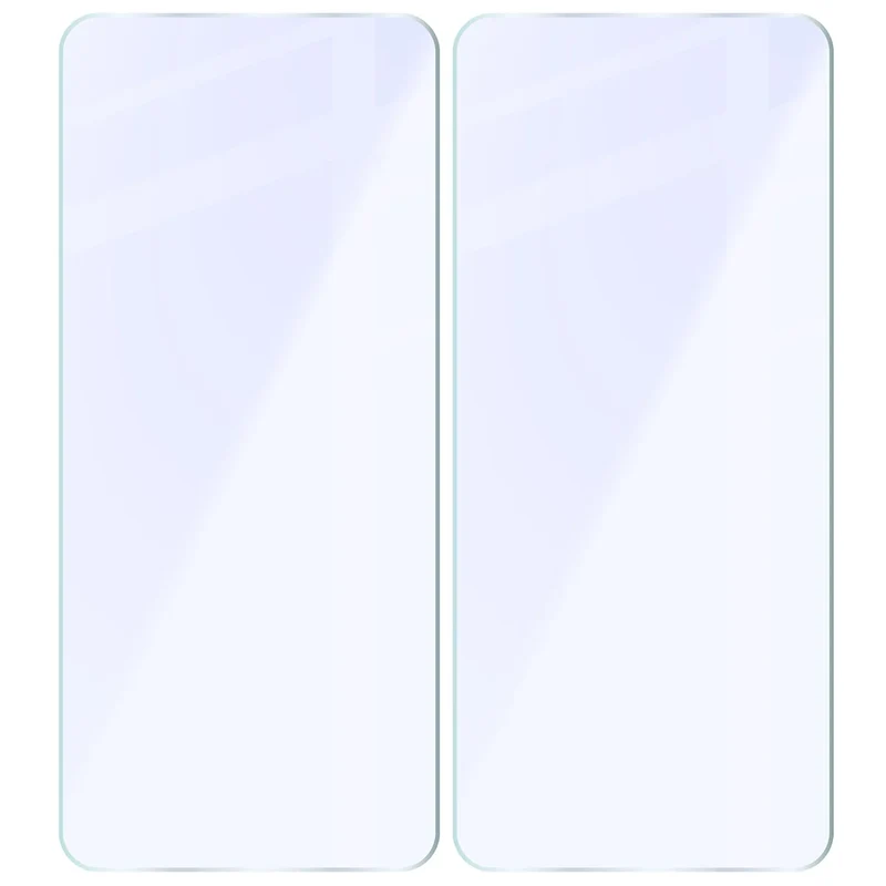 Flexibles Hybridglas für Honor X7d, Bizon Hybrid Mule Duo, 2 Stück