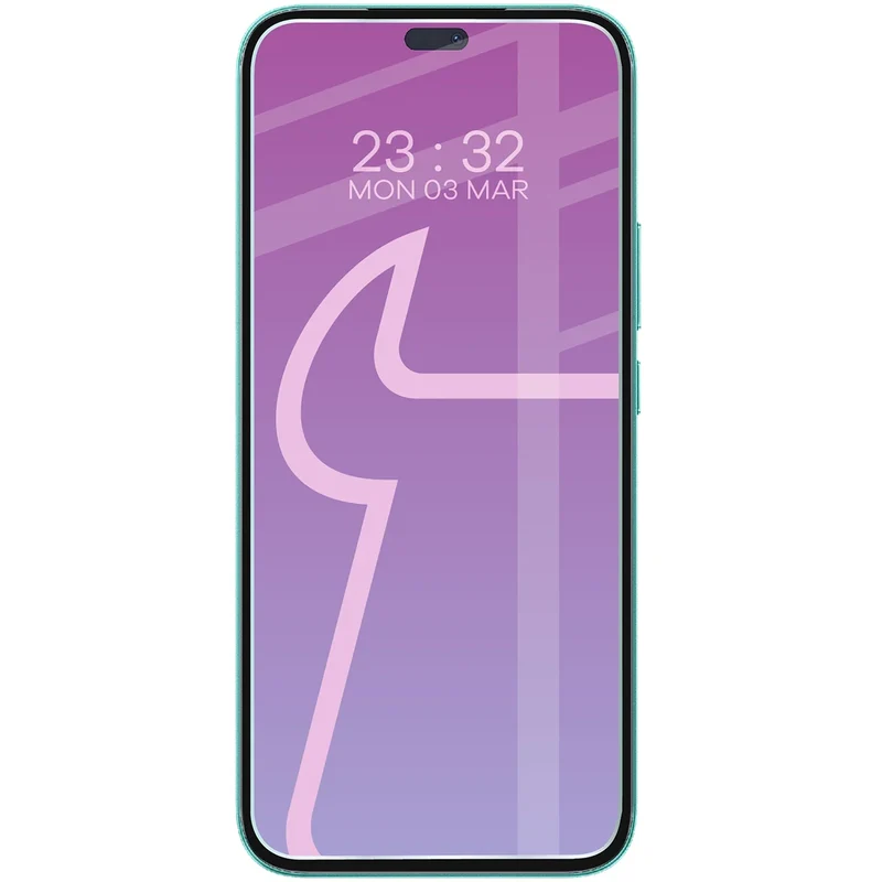 Flexibles Hybridglas für Honor 400 Lite, Bizon Hybrid Mule Duo, 2 Stück