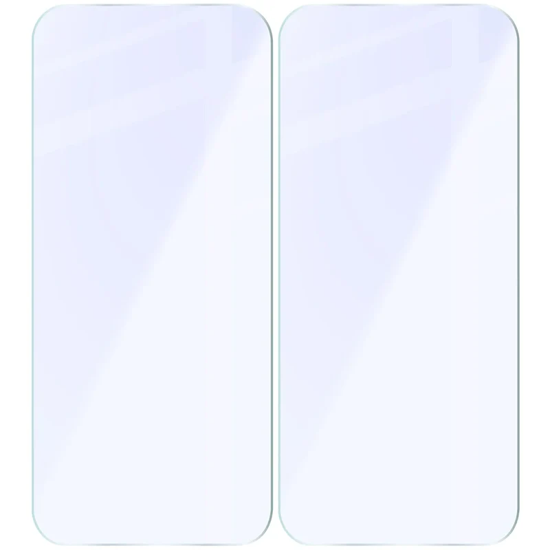 Flexibles Hybridglas für iPhone Air, Bizon Hybrid Mule Duo, 2 Stück