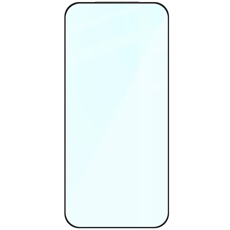Gehärtetes Glas für Realme GT 8 / 8 Pro, Bizon Glass Edge, Schwarzer Rahmen