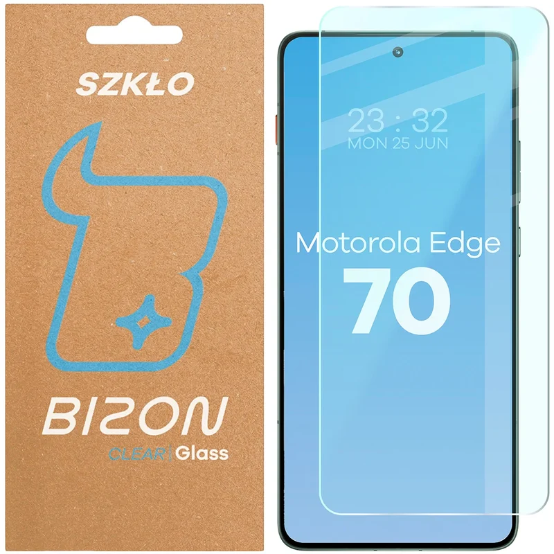 Gehärtetes Glas für Motorola Edge 70, Bizon Glass Clear