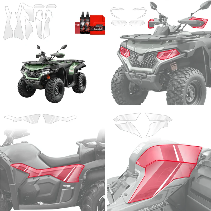10in1 Schutzfolie Grizz Protector - CFMOTO CFORCE 625 (2020-2026)