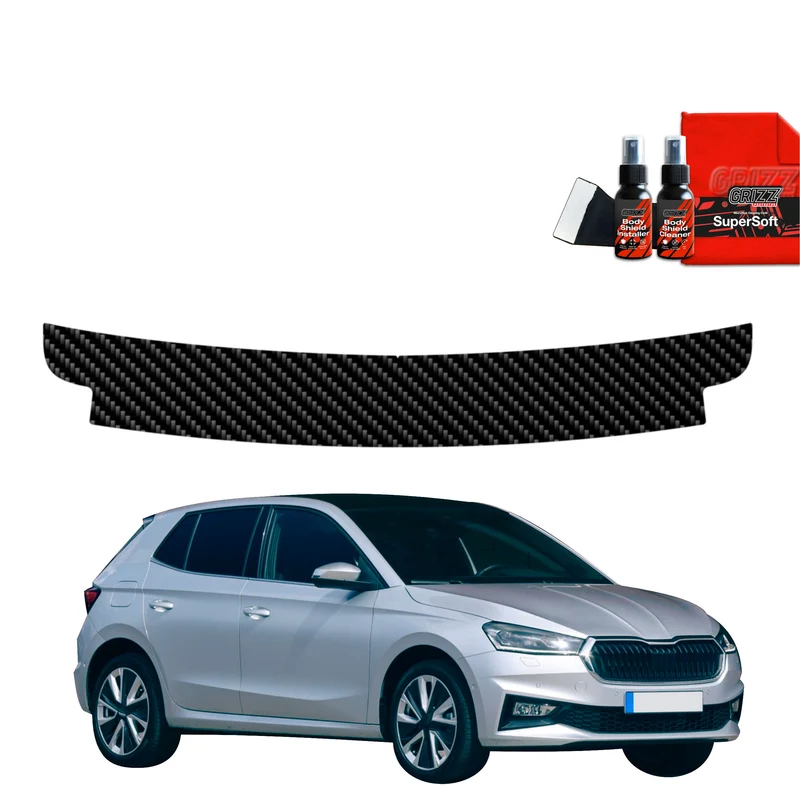 Kohlenstoff Schutzfolie Grizz Protector für Ladekante - Skoda Fabia 4 (2021-2026)