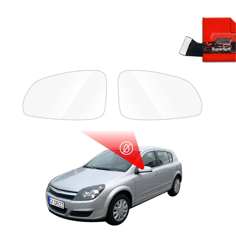 Regenschutzfolie Grizz Protector für Außenspiegel - Opel Astra H Hatchback 5D (2004-2014)