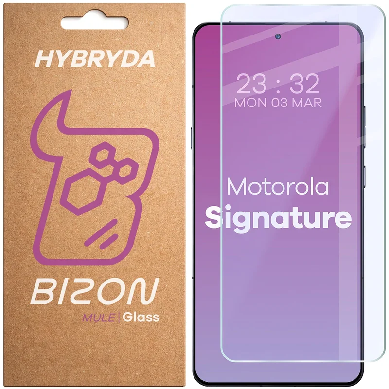 Flexibles Hybridglas für Motorola Signature, Bizon Hybrid Mule