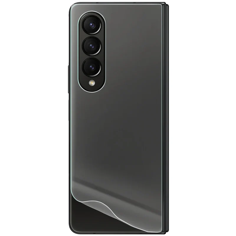 Hydrogel Folie für Display und Rückseite Bizon Film Hydrogel Pack für Galaxy Z Fold4, 2 Stück