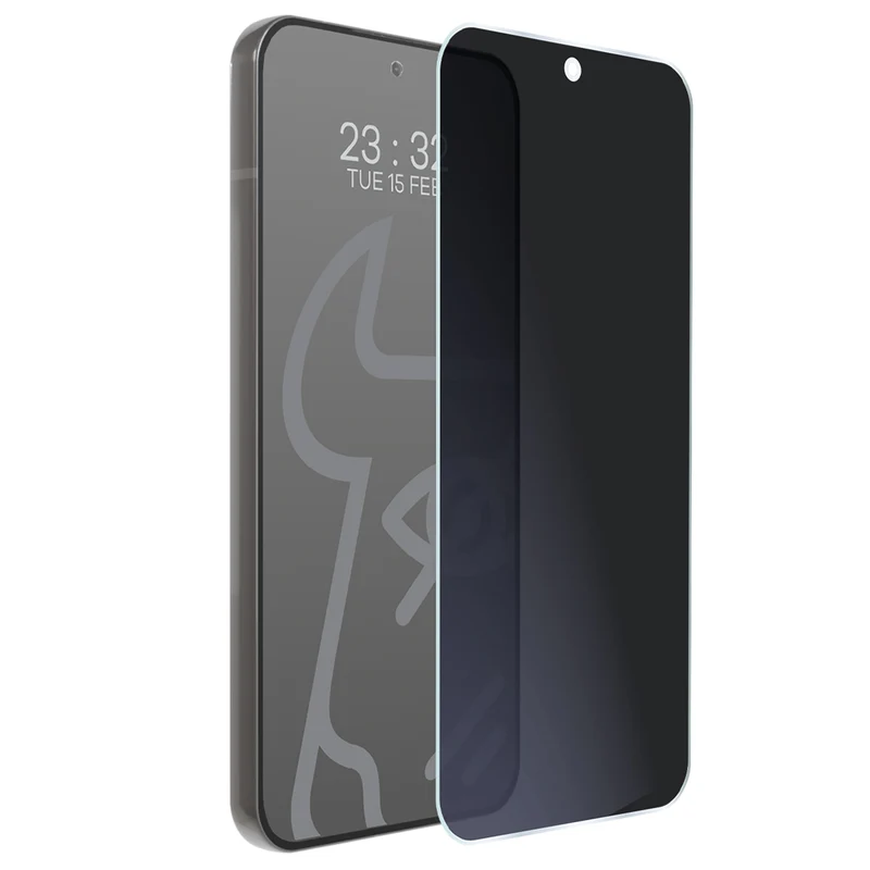 Hybridglas mit Privatschutzfilter für Xiaomi 15T Pro, Bizon Hybrid Shadow, Matt