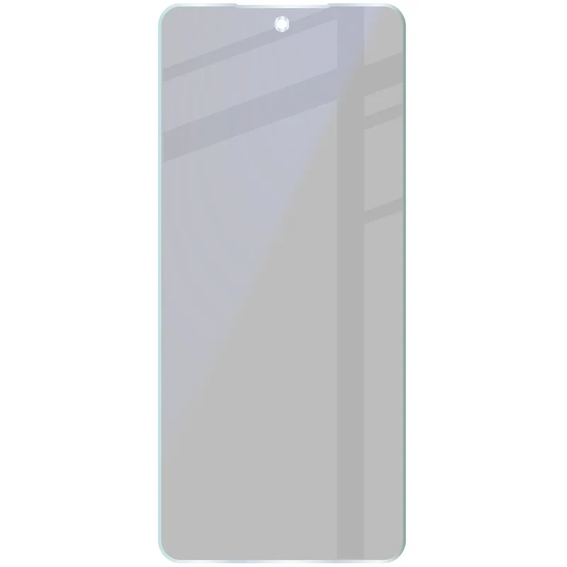 Hybridglas mit Privatschutzfilter für Motorola Edge 70, Bizon Hybrid Shadow, Matt