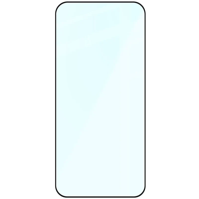 Gehärtetes Glas für Xiaomi POCO F8 Pro, Bizon Glass Edge, Schwarzer Rahmen