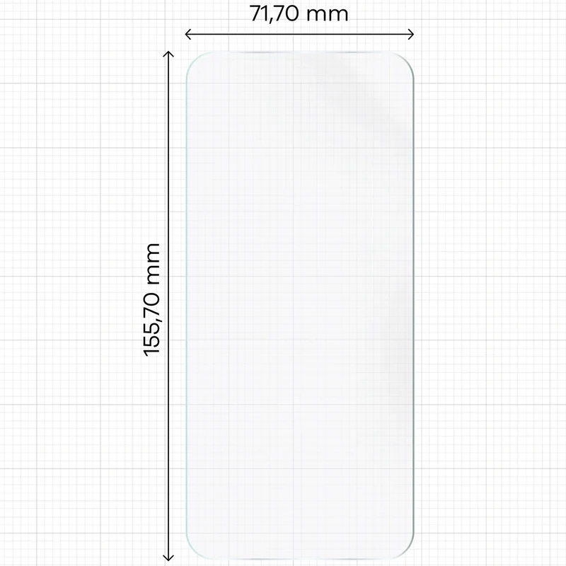 Hydrogel Folie für den Bildschirm für Honor Magic8 Pro, Bizon Film Hydrogel Front, 1 Stück