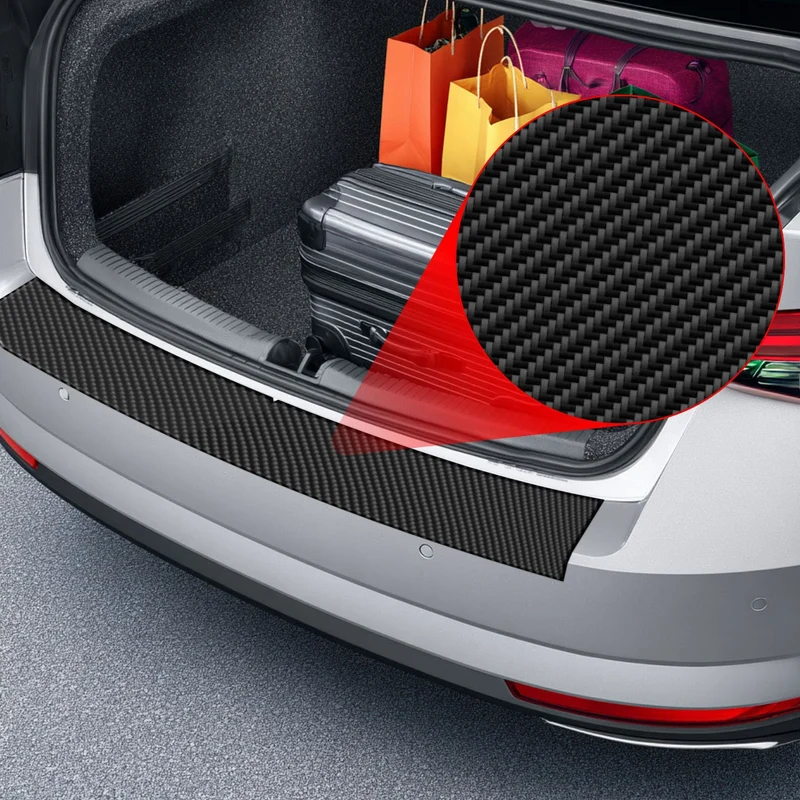 2in1 Kohlenstoff Schutzfolie Grizz Protector für Ladekante - Suzuki Swift (2024-2026)