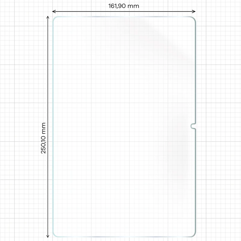 Papierimitationsfolie für Samsung Galaxy Tab S11, Bizon Film Tab Papirus Duo, 2 Stück