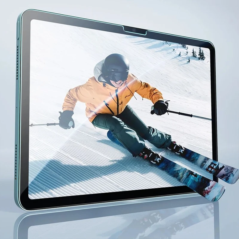 Gehärtetes Glas mit Positionierrahmen für iPad Pro 11" M5 2025 / M4 2024, ESR UltraFit Tempered Glass, 2 Stück