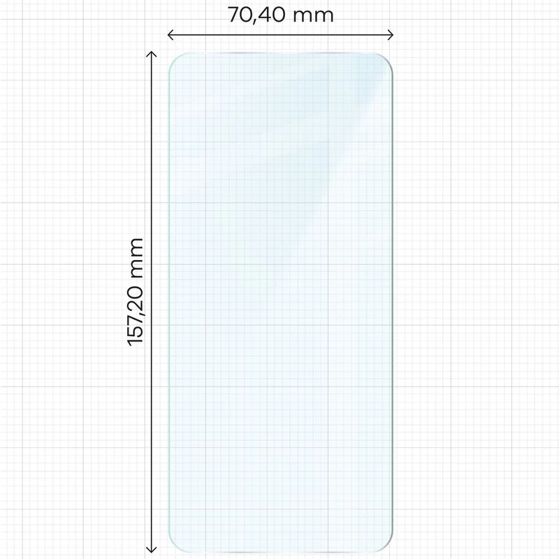 Gehärtetes Glas für OnePlus Nord 4, Bizon Glass Clear