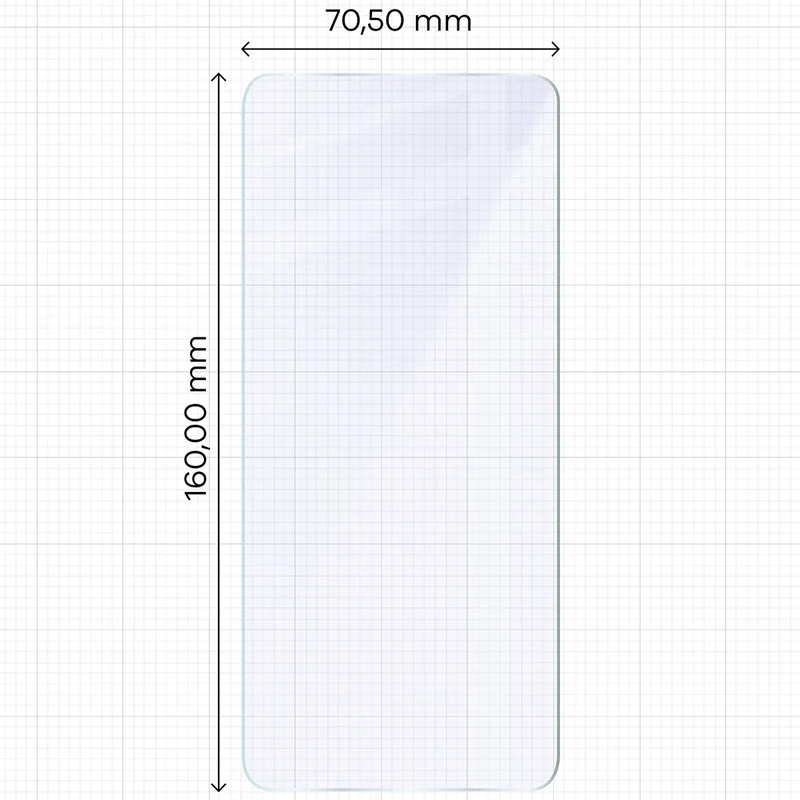 Flexibles Hybridglas für Motorola Moto G15 / G15 Power / E15, Bizon Hybrid Mule Duo, 2 Stück