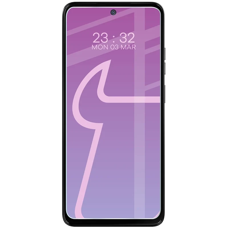 Flexibles Hybridglas für Motorola Moto G15 / G15 Power / E15, Bizon Hybrid Mule Duo, 2 Stück