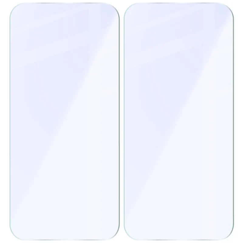 Flexibles Hybridglas für iPhone 17, Bizon Hybrid Mule Duo, 2 Stück