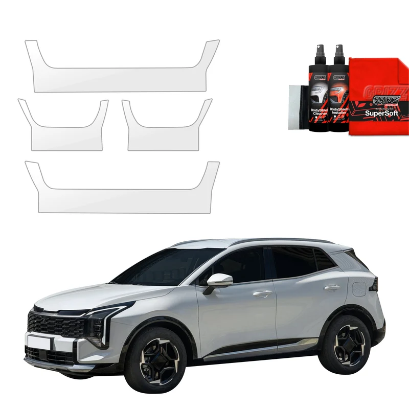 4in1 Schutzfolie Grizz Protector für Schweller - Kia Sportage 5 Facelift (2025-2026)