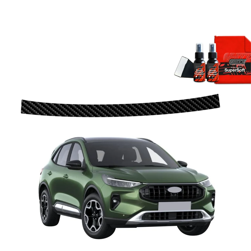 Kohlenstoff Schutzfolie Grizz Protector für Ladekante - Ford Kuga Titanium Facelift (2024-2026)
