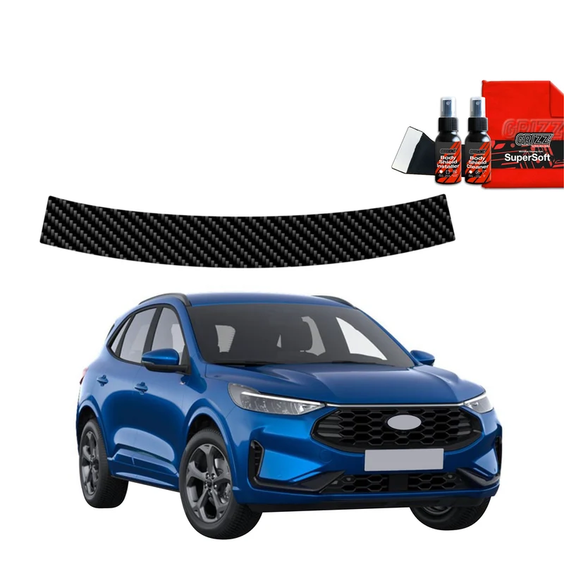 Kohlenstoff Schutzfolie Grizz Protector für Ladekante - Ford Kuga Active X Facelift (2024-2026)