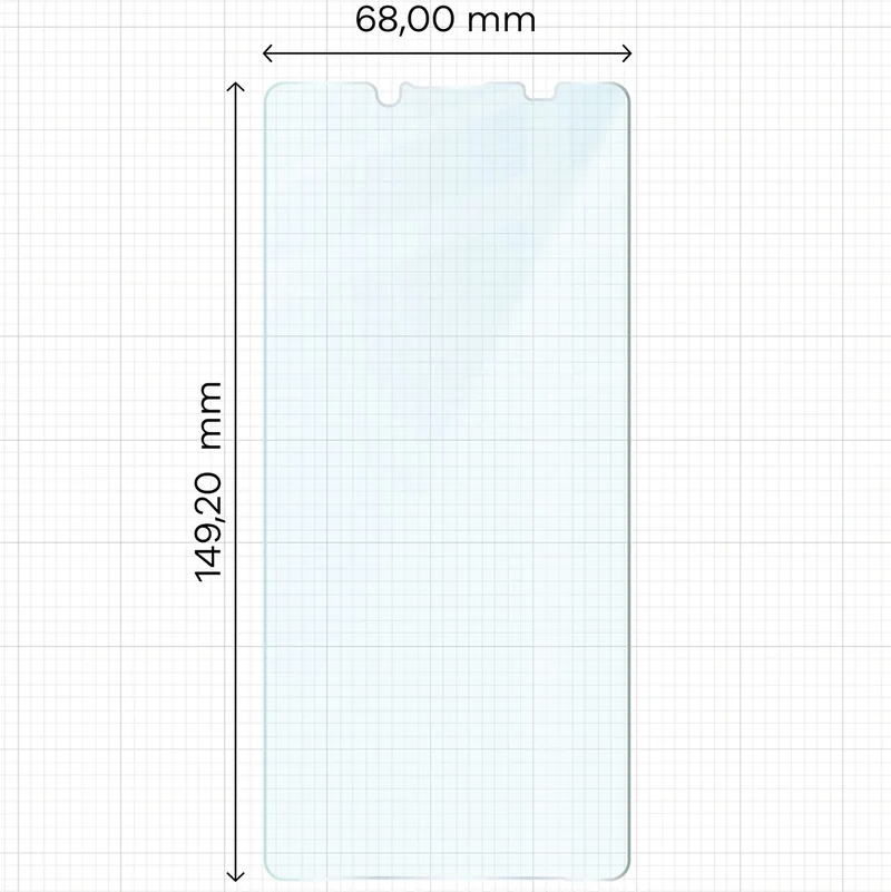 Gehärtetes Glas - 3 Stück + Kameraschutz für Sony Xperia 10 VII, Bizon Glass Clear Pack