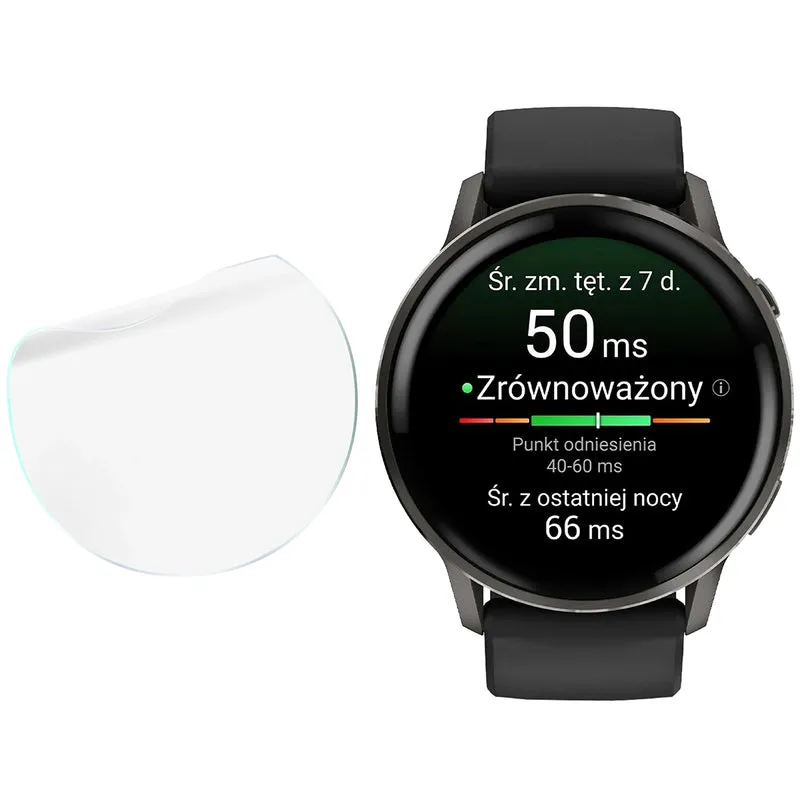 Hydrogel Folie für den Bildschirm für Garmin Venu 4 41 mm, Bizon Watch Film Hydrogel Duo, 2 Stück