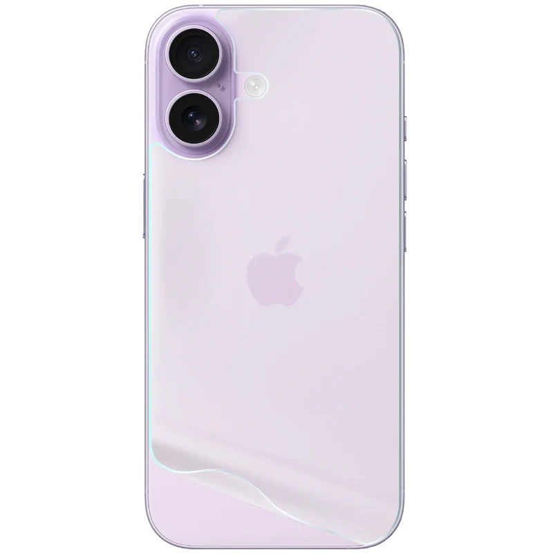 Hydrogel Folie für Display und Rückseite Bizon Film Hydrogel Pack für iPhone 17, 2 Stück