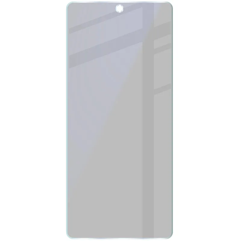 Hybridglas mit Privatschutzfilter für Motorola Moto G75 5G, Bizon Hybrid Shadow, Matt