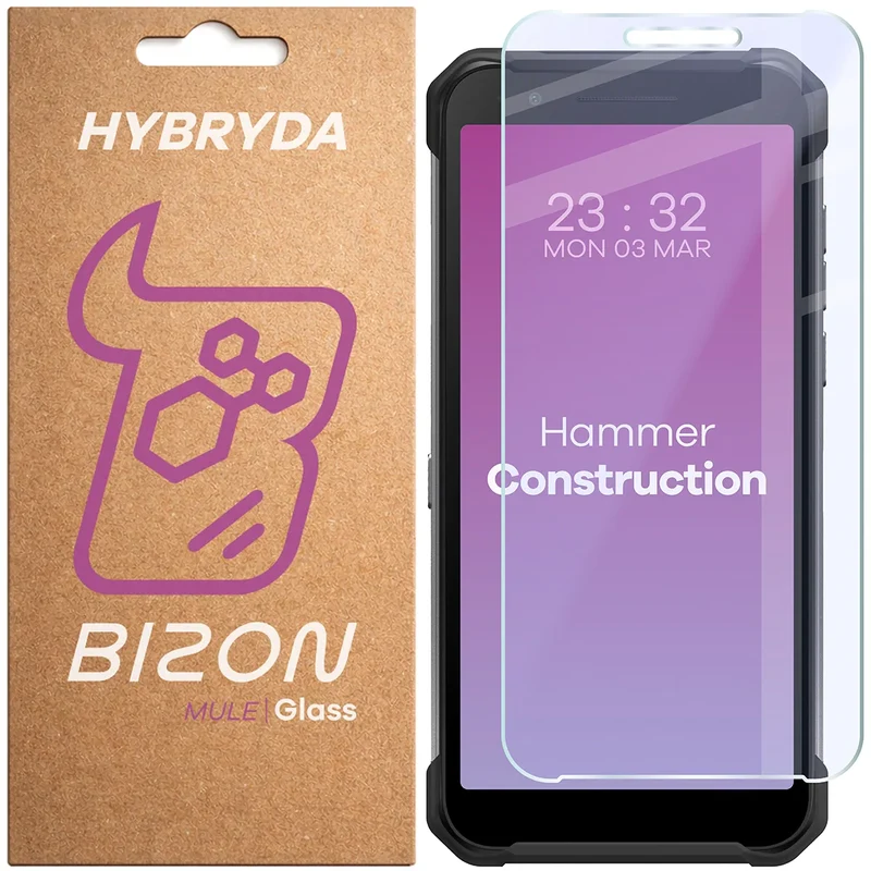 Flexibles Hybridglas für HAMMER Construction, Bizon Hybrid Mule