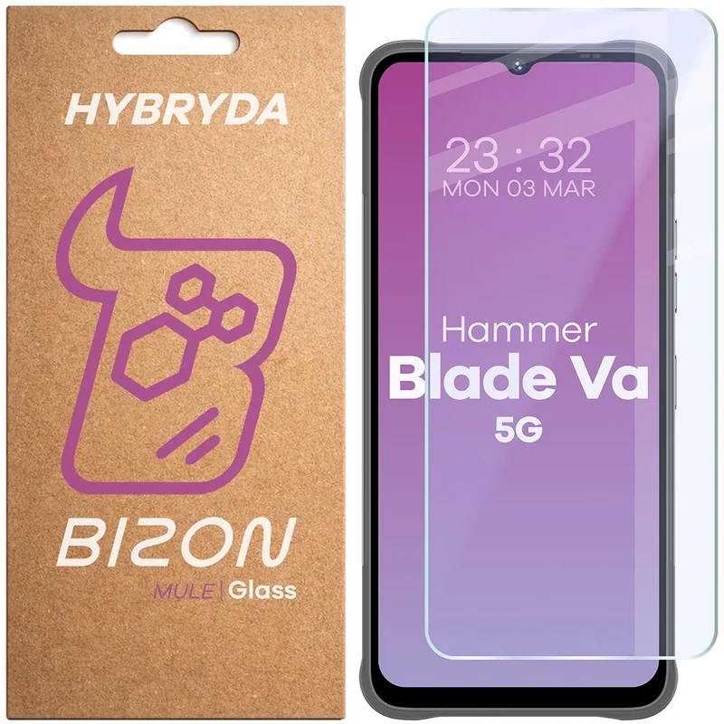 Flexibles Hybridglas für HAMMER Blade Va 5G, Bizon Hybrid Mule