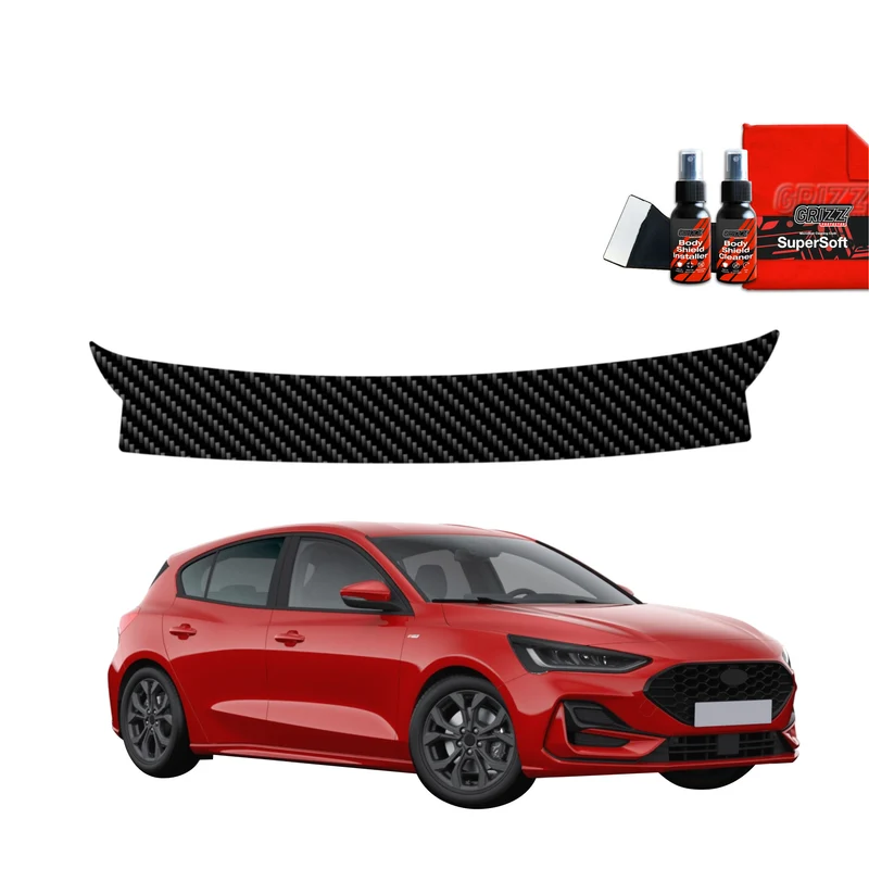 Kohlenstoff Schutzfolie Grizz Protector für Ladekante - Ford Focus ST-Line X Hatchback Facelift (2021-2025)