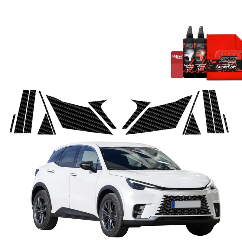 14in1 Kohlenstoff Schutzfolie Grizz Protector für B-C-Säule - Lexus LBX (2023-2026)