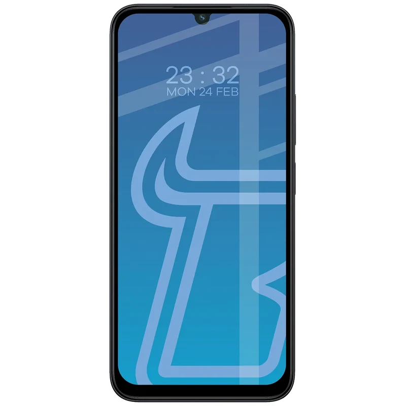 Gehärtetes Glas - 2 Stück + Kameraschutz für Xiaomi Redmi 15C 4G / 5G, Bizon Glass Edge Pack, Schwarz