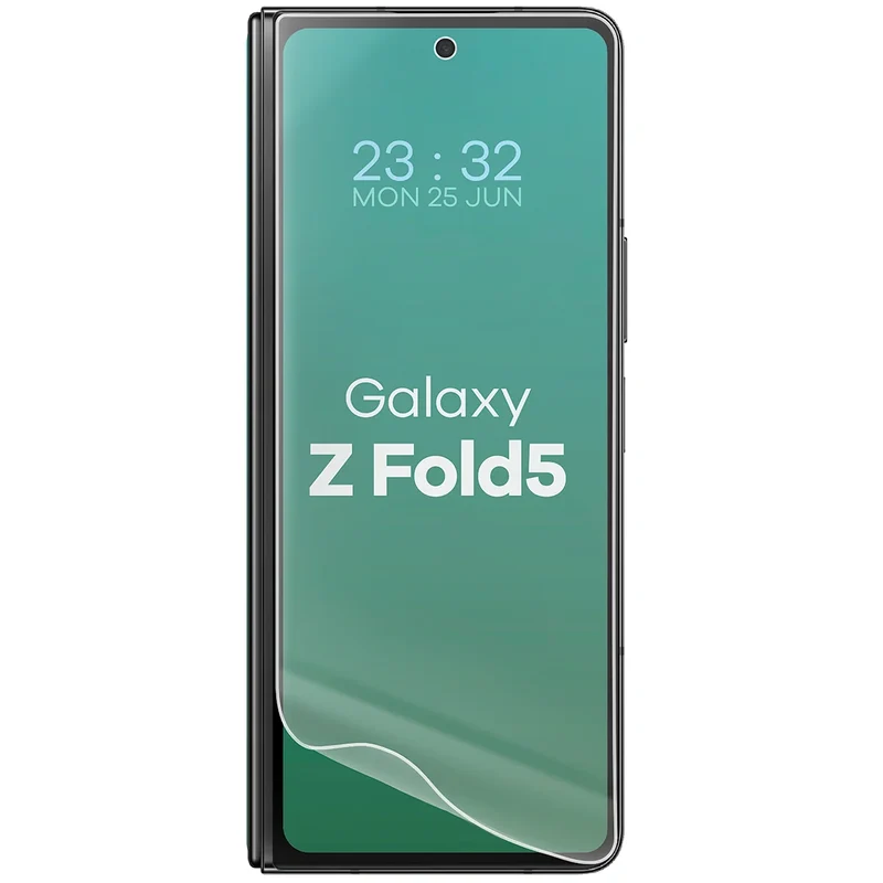 Hydrogel Folie für Display und Rückseite Bizon Film Hydrogel Pack für Galaxy Z Fold5, 2 Stück