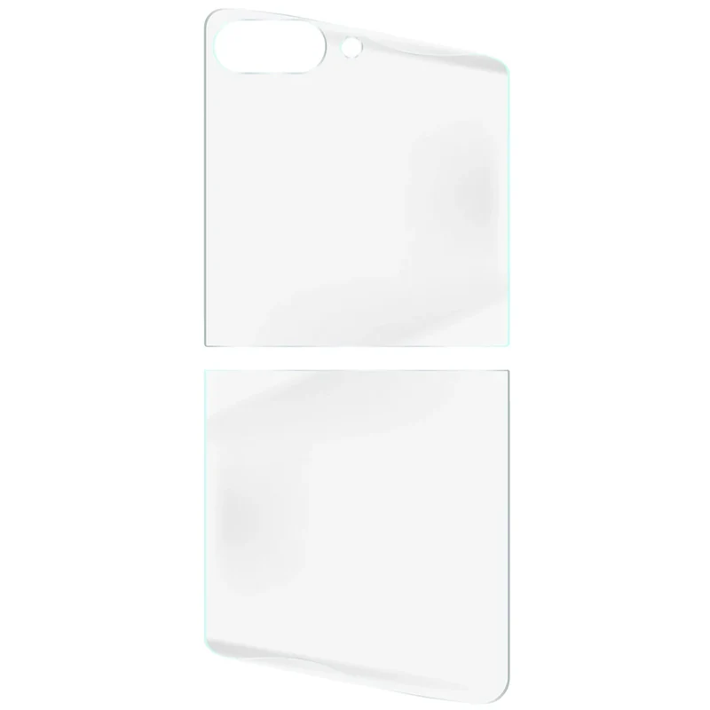 Hydrogel Folie für die Rückseite für Galaxy Z Flip7 FE / Z Flip6, Bizon Film Hydrogel Back, 1 Stück